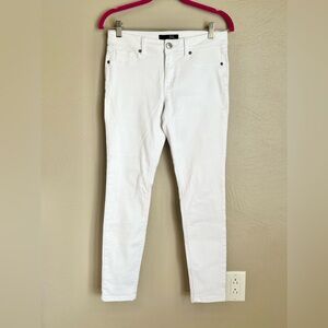 1822 Denim White Skinny Jeans